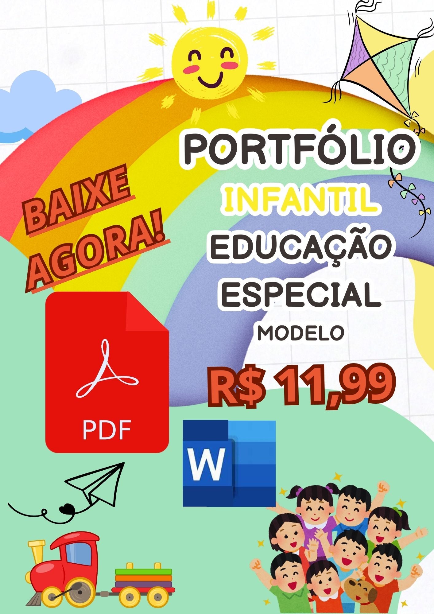 13. PROMOÇÃO MODELO PORTFÓLIO INFANTIL EDUCAÇÃO ESPECIAL