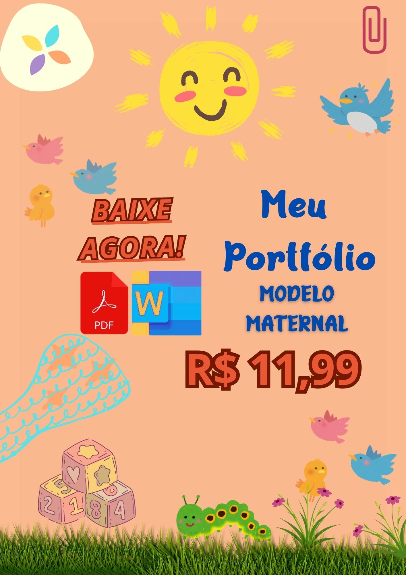 11. PROMOÇÃO MODELO PORTFÓLIO MATERNAL